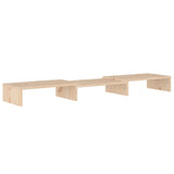 Monitor Stand 80x24x10.5 cm Solid Wood Pine - Top-Down View