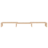 Monitor Stand 80x24x10.5 cm Solid Wood Pine - 45-Degree Angle