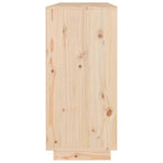 Sideboard 110x34x75 cm Solid Wood Pine