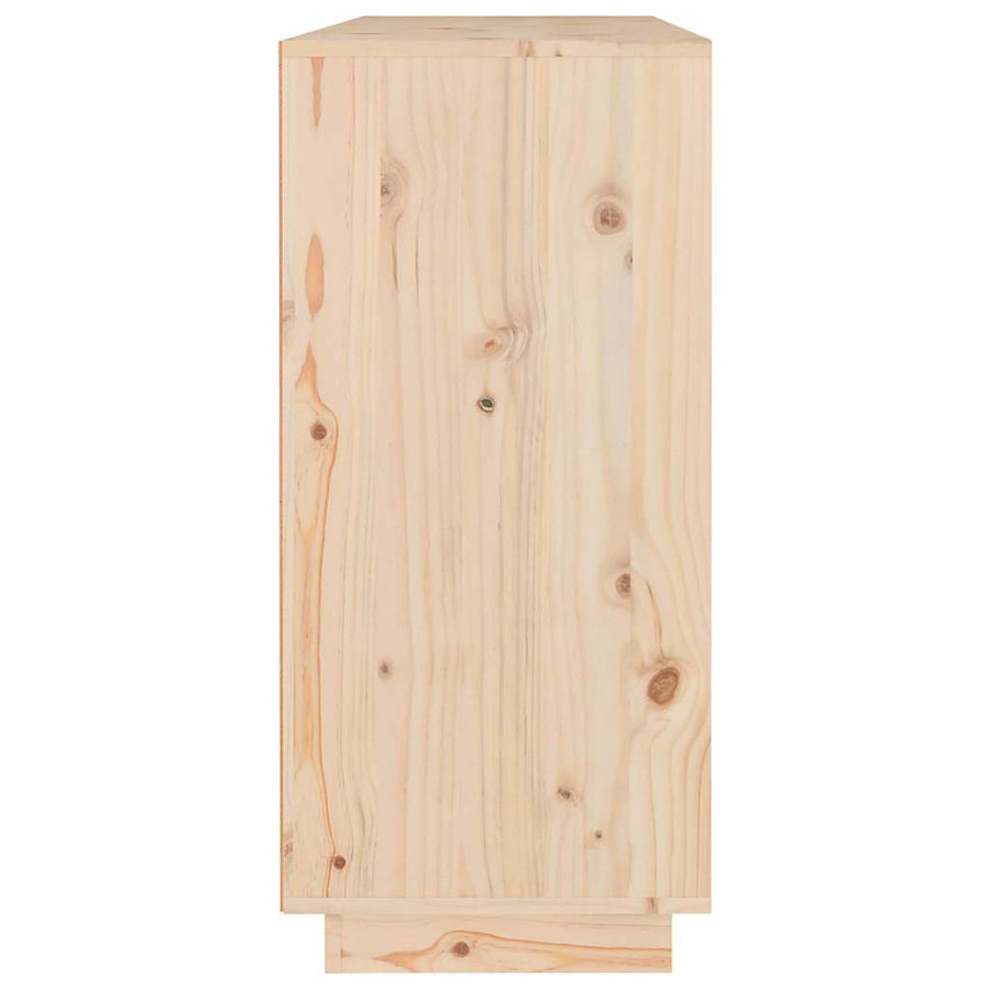 Sideboard 110x34x75 cm Solid Wood Pine
