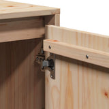 TV Cabinet 110.5x35x44 cm Solid Wood Pine - Extra Image