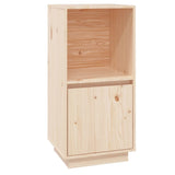 Sideboard 38x35x80 cm Solid Wood Pine - Front View