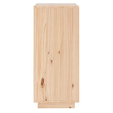 Sideboard 38x35x80 cm Solid Wood Pine - 45-Degree Angle