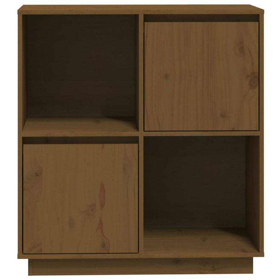 Sideboard Honey Brown 74x35x80 cm Solid Wood Pine