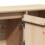 Sideboard 110.5x35x80 cm Solid Wood Pine - Extra Image