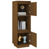 Highboard Honey Brown 38x35x117 cm Solid Wood Pine - Extra Image