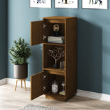 Highboard Honey Brown 38x35x117 cm Solid Wood Pine - Extra Image