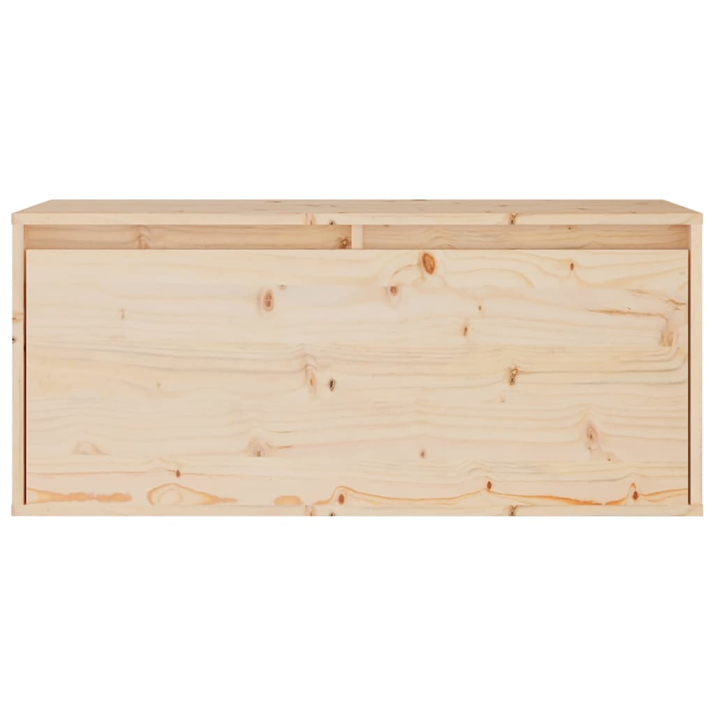 2 Piece TV Cabinet Set Solid Wood Pine