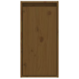 2 Piece TV Cabinet Set Honey Brown Solid Wood Pine
