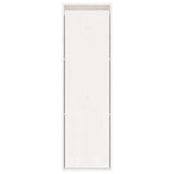 TV Cabinets 3 pcs White Solid Wood Pine