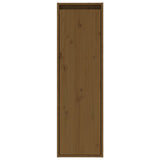 TV Cabinets 3 pcs Honey Brown Solid Wood Pine
