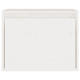 TV Cabinets 3 pcs White Solid Wood Pine