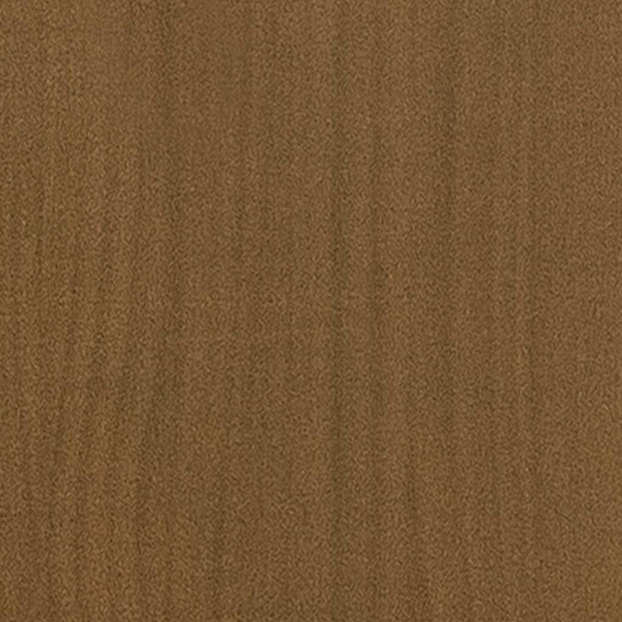 TV Cabinets 3 pcs Honey Brown Solid Wood Pine