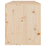 3 Piece TV Cabinet Set Solid Wood Pine