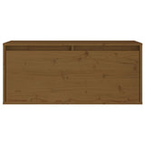TV Cabinets 3 pcs Honey Brown Solid Wood Pine