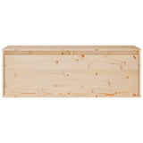TV Cabinets 3 pcs Solid Wood Pine