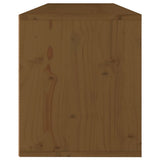 TV Cabinets 3 pcs Honey Brown Solid Wood Pine