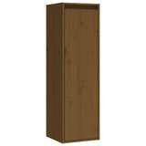 TV Cabinets 8 pcs Honey Brown Solid Wood Pine - Extra Image