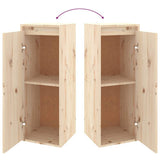5 Piece TV Cabinet Set Solid Wood Pine