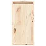 6 Piece TV Cabinet Set Solid Wood Pine