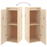 TV Cabinets 4 pcs Solid Wood Pine