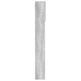 Washing Machine Cabinet Grey Sonoma 64x25.5x190 cm - Top-Down View
