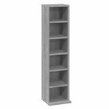 CD Cabinet Grey Sonoma 21x20x88 cm Engineered Wood