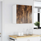 Hanging Cabinet Lyon Smoked Oak 60x31x60 cm Engineered Wood - Side View