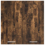 Hanging Cabinet Lyon Smoked Oak 60x31x60 cm Engineered Wood - Rear View