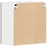 Hanging Cabinet Lyon Smoked Oak 60x31x60 cm Engineered Wood - Low Angle