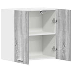 Hanging Cabinet Lyon Grey Sonoma 60x31x60 cm Engineered Wood