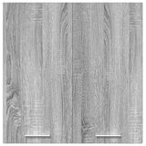 Hanging Cabinet Lyon Grey Sonoma 60x31x60 cm Engineered Wood