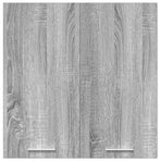 Hanging Cabinet Lyon Grey Sonoma 60x31x60 cm Engineered Wood