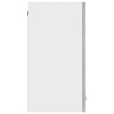 Hanging Cabinet Lyon Grey Sonoma 60x31x60 cm Engineered Wood - Close-Up Angle