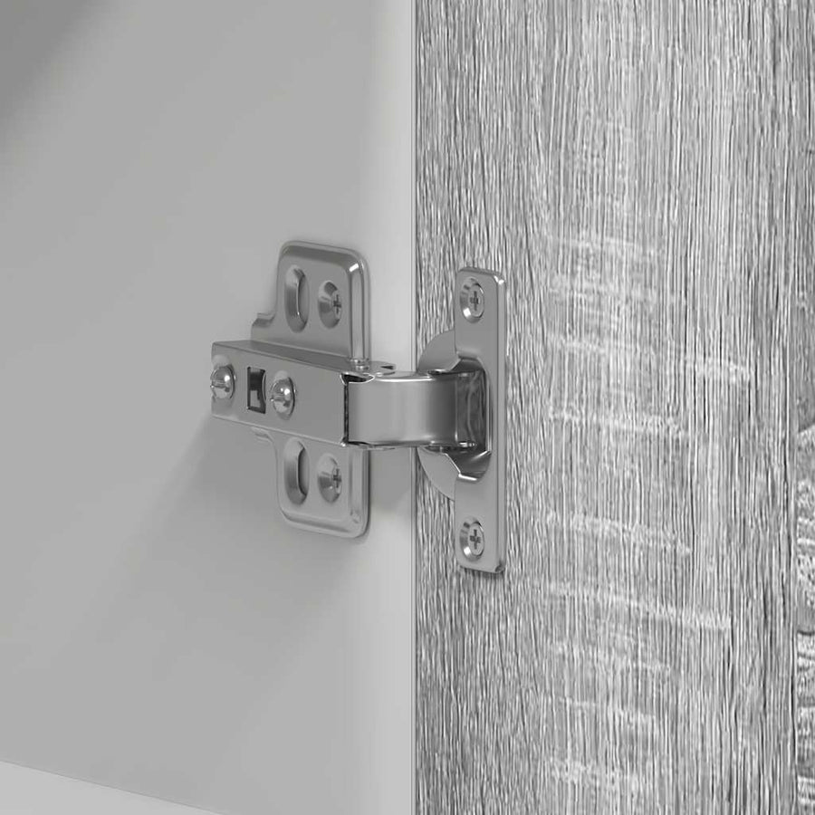 Hanging Cabinet Lyon Grey Sonoma 60x31x60 cm Engineered Wood