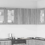 Hanging Cabinet Lyon Grey Sonoma 60x31x60 cm Engineered Wood