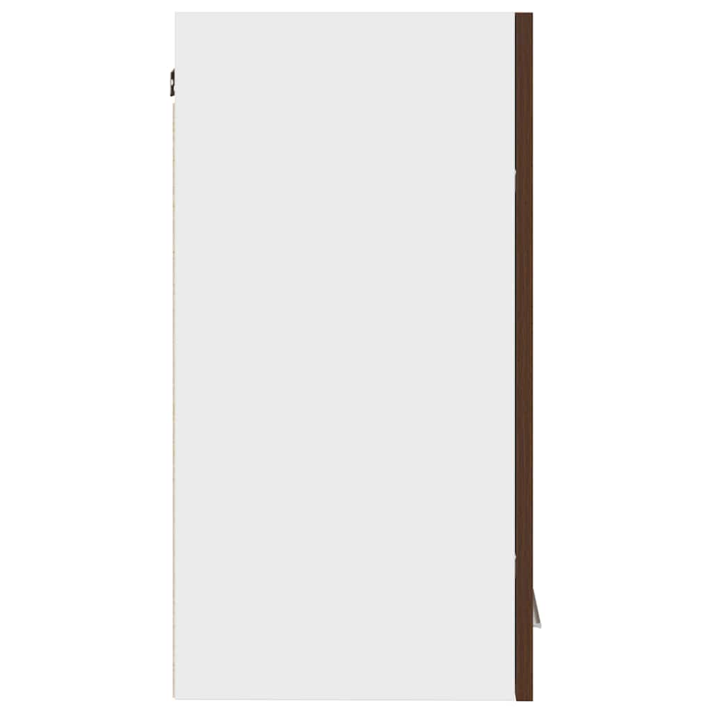 Hanging Cabinet Lyon Brown Oak 60x31x60 cm Engineered Wood