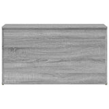 Storage Chest Grey Sonoma 84x42x46 cm Engineered Wood - Top-Down View