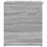 Storage Chest Grey Sonoma 84x42x46 cm Engineered Wood - 45-Degree Angle
