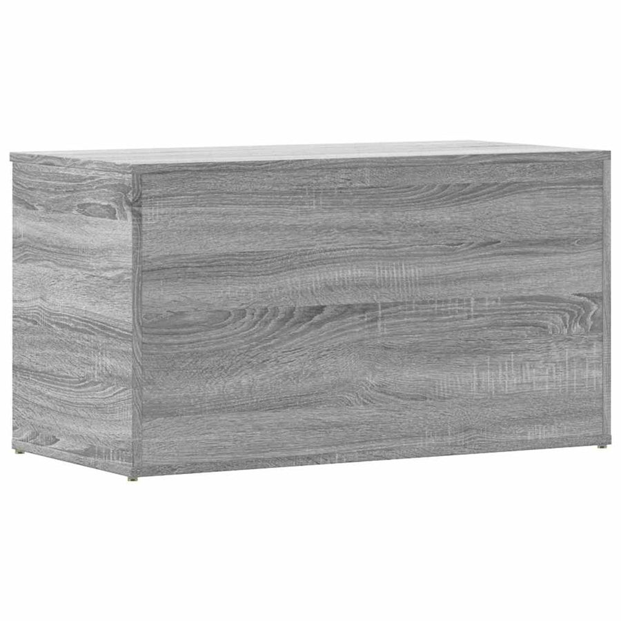 Storage Chest Grey Sonoma 84x42x46 cm Engineered Wood