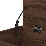 Storage Chest Brown Oak 84x42x46 cm Engineered Wood - Extra Image