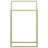 Freestanding Towel Rack Gold 48x24x78.5 cm Iron