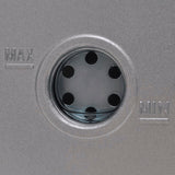 Vacuum Pump 100 L/min with 4-way Manifold Gauge Set in Tool Kit - Top-Down View