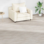 Flooring Planks Oak Classic White 2.51 m² 18 pcs PVC