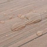 Flooring Planks 18 pcs Oak Brown 2.51 m² PVC - Close-Up Angle