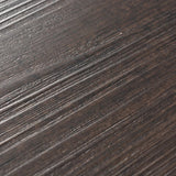 Self-adhesive PVC Flooring Planks 2.51 m² 2 mm Dark Brown - Rear View