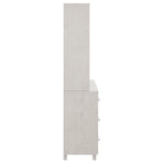 Highboard "HAMAR" Solid Wood Pine White