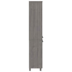 Highboard "HAMAR" Solid Wood Pine Light Grey
