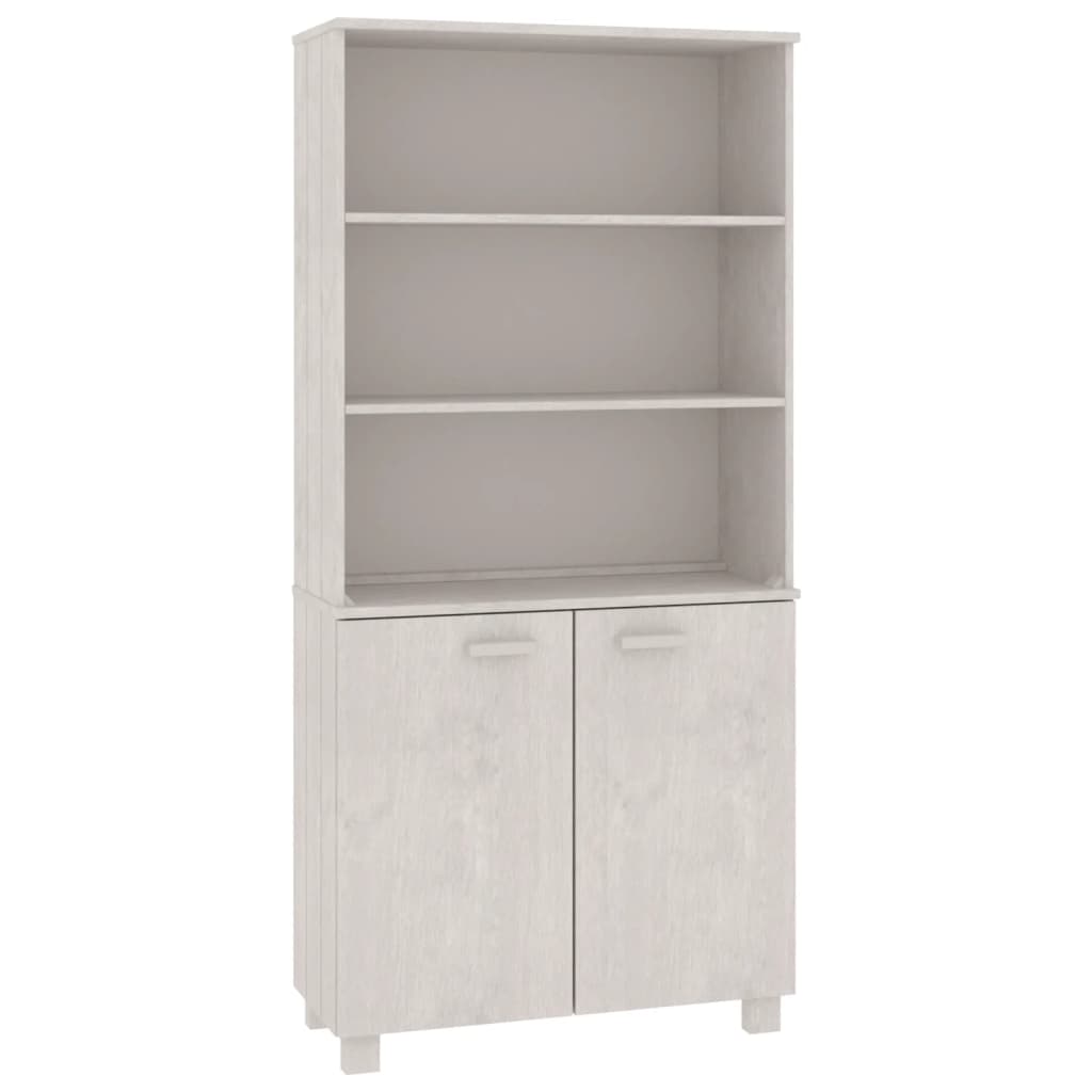Highboard "HAMAR" Solid Wood Pine White