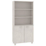 Highboard "HAMAR" Solid Wood Pine White
